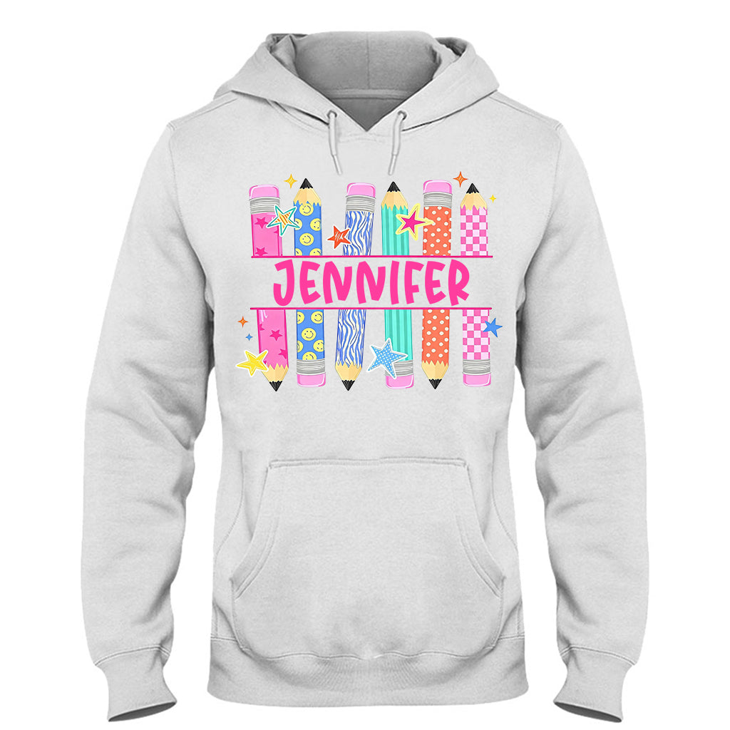Back To School, Teacher Gift Idea - Personalized Teacher T-shirt And Hoodie