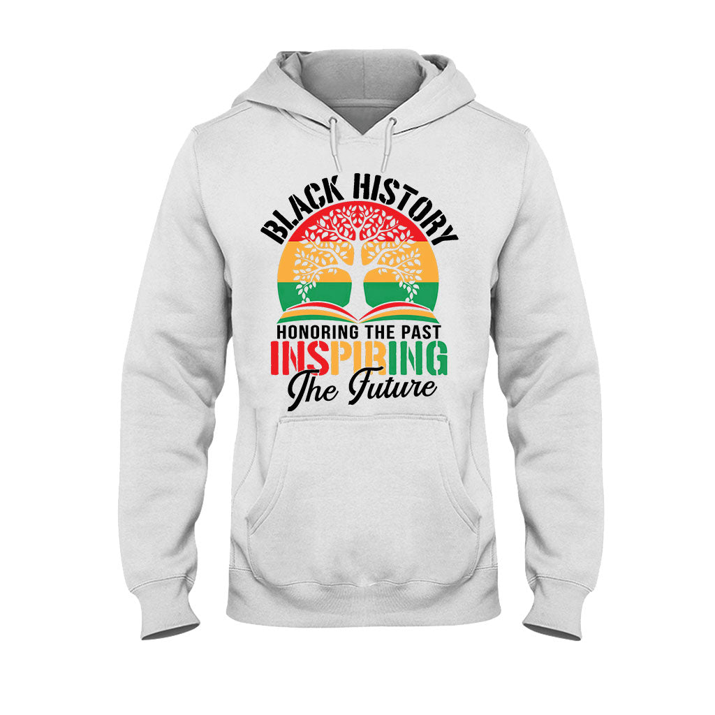 Schwarze Geschichte: Die Vergangenheit ehren, die Zukunft inspirieren – Personalisiertes T-Shirt und Hoodie für Afroamerikaner