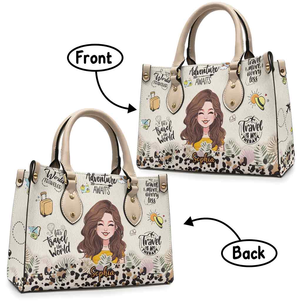 Mehr reisen, weniger sorgen – Personalisierte Reisehandtasche aus Leder