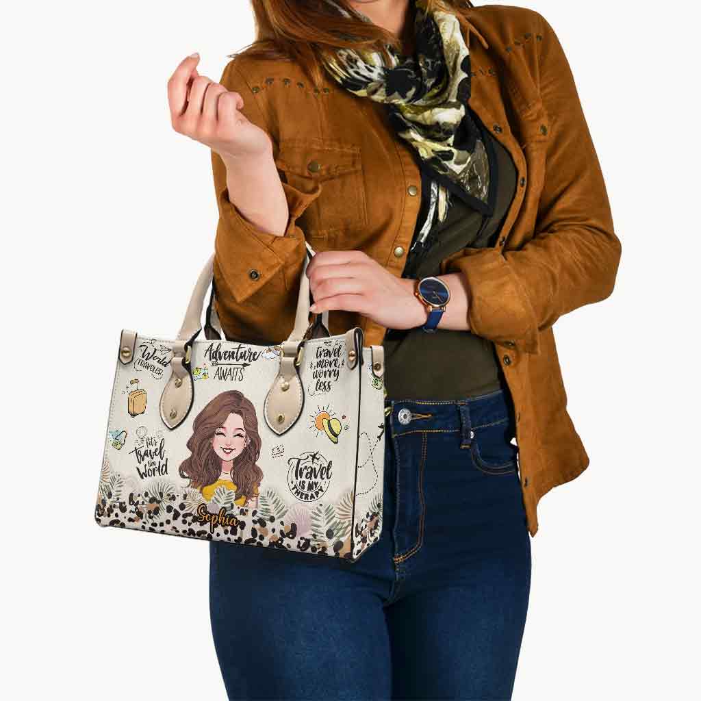 Mehr reisen, weniger sorgen – Personalisierte Reisehandtasche aus Leder