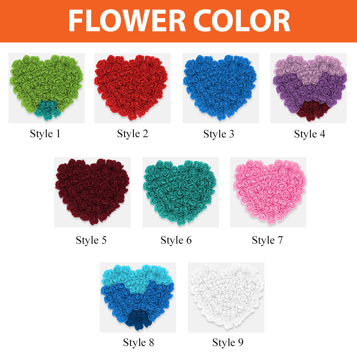 Nursing Is A Work Of Heart - Personalized Nurse Flower Shadow Box