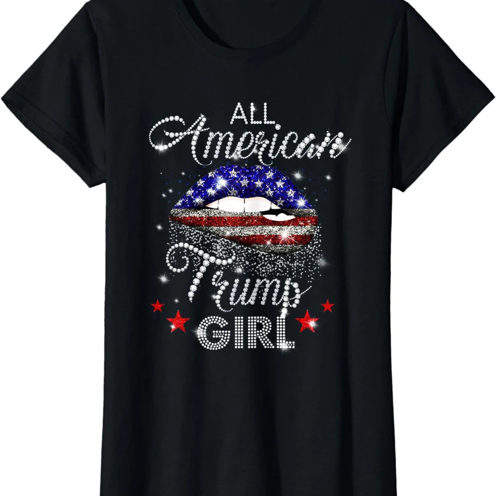 Pro-Republikaner: Wählt Trump 2024! Wir, das Volk, haben genug! T-Shirts & Hoodies mit dem Aufdruck „Trump 2024 – Amerika zurückerobern!“ und amerikanischer Flagge.