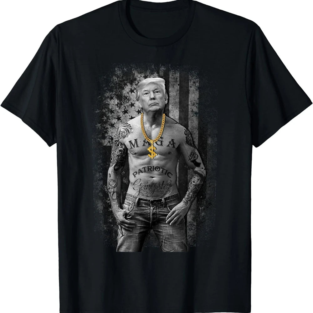Pro-Republikaner: Wählt Trump 2024! Wir, das Volk, haben genug! T-Shirts & Hoodies mit dem Aufdruck „Trump 2024 – Amerika zurückerobern!“ und amerikanischer Flagge.