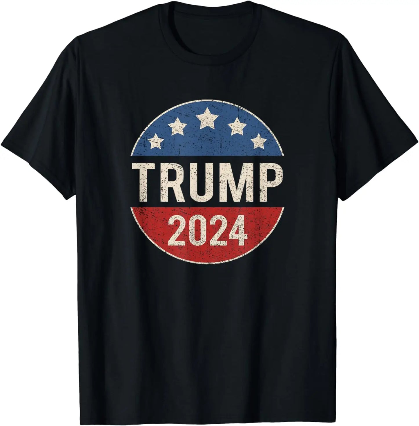 T-shirt et sweat à capuche humoristiques « En attendant Trump 2024 » imprimés.