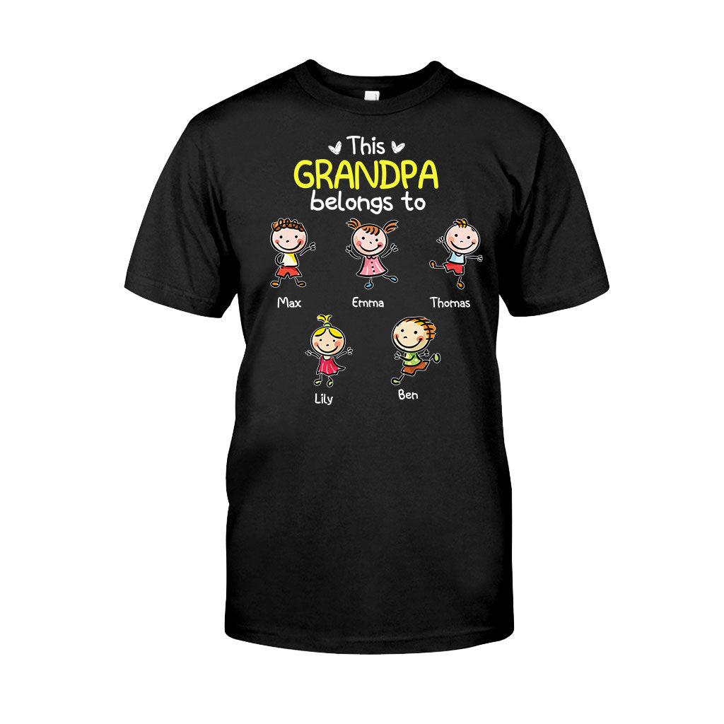 Wir lieben dich – Geschenk für Oma, Papa, Mama, Opa – Personalisiertes T-Shirt und Hoodie