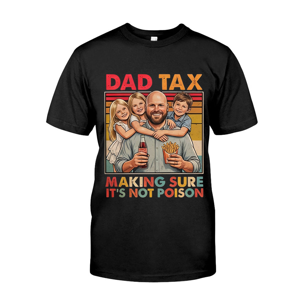 Lustiges Papa-Steuer - Personalisierte Vater T-Shirt und Hoodie