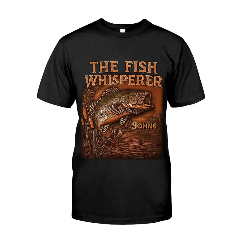 Le Chuchoteur de Poissons - T-shirt et sweat à capuche de pêche personnalisés