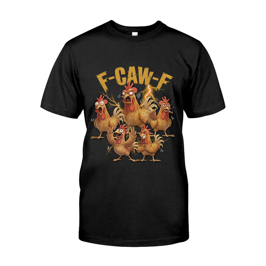 F Caw F Chicken T-Shirt - Hühner-T-Shirt und Hoodie