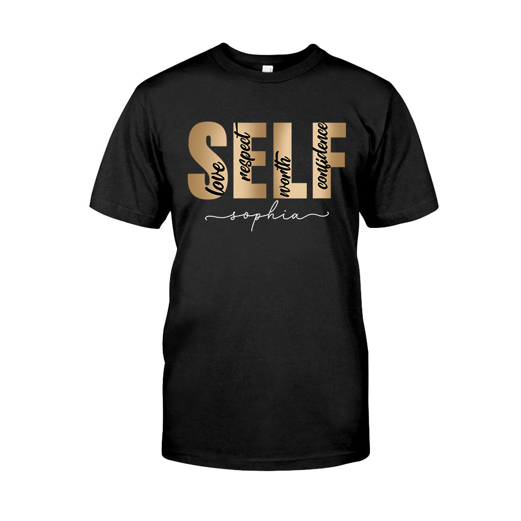 Selbstvertrauen – Personalisiertes T-Shirt und Hoodie für Afroamerikaner