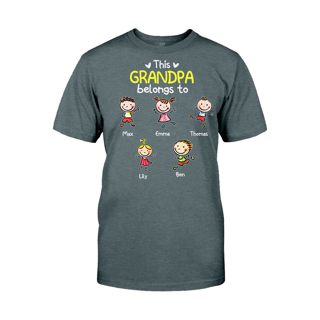 Wir lieben dich – Geschenk für Oma, Papa, Mama, Opa – Personalisiertes T-Shirt und Hoodie