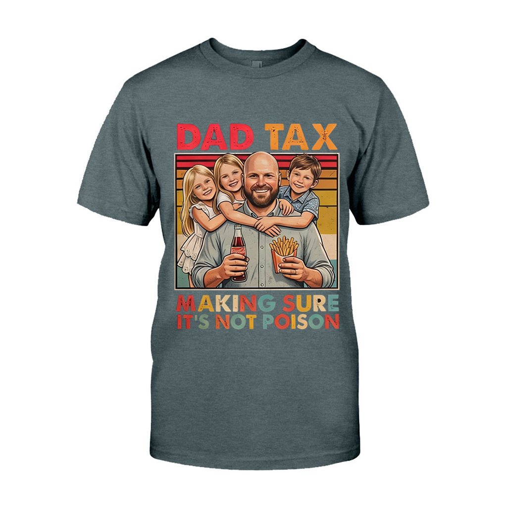 Lustiges Papa-Steuer - Personalisierte Vater T-Shirt und Hoodie