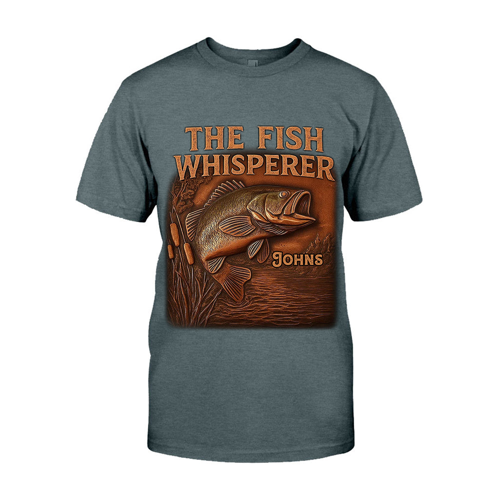 Le Chuchoteur de Poissons - T-shirt et sweat à capuche de pêche personnalisés