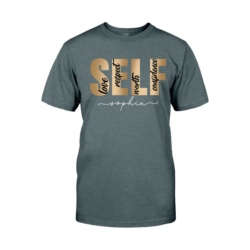 Selbstvertrauen – Personalisiertes T-Shirt und Hoodie für Afroamerikaner