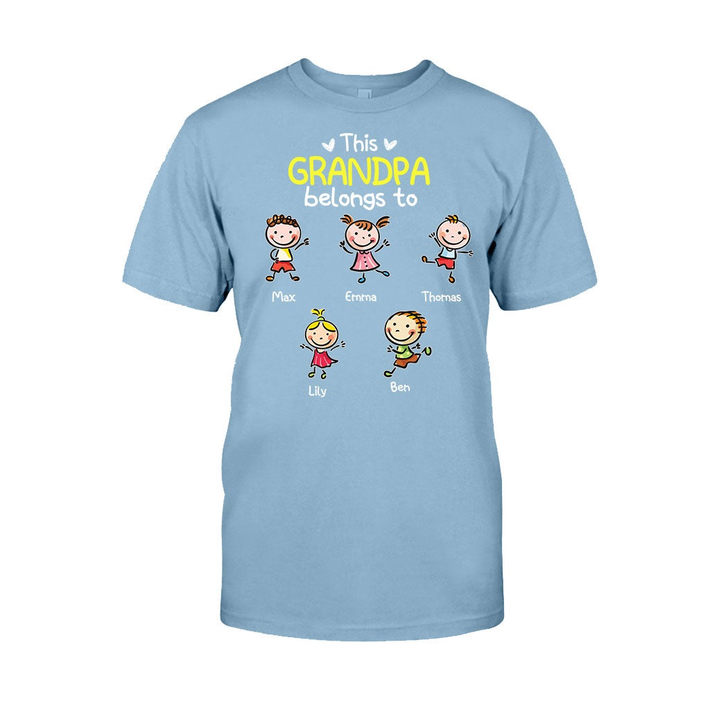 Wir lieben dich – Geschenk für Oma, Papa, Mama, Opa – Personalisiertes T-Shirt und Hoodie