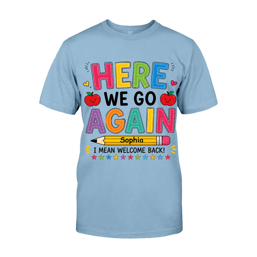 Back To School, Teacher Gift Idea - Personalized Teacher T-shirt And Hoodie