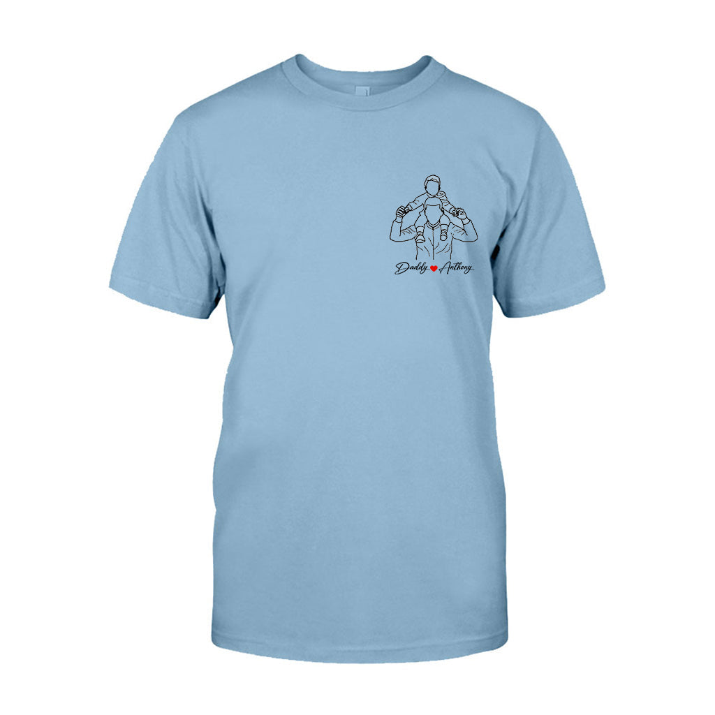 Best Dad Ever - Personalized Father T-shirt And Hoodie