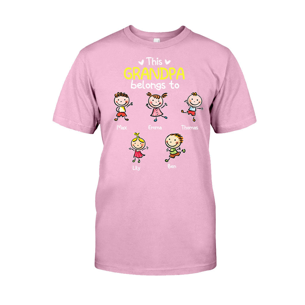 Wir lieben dich – Geschenk für Oma, Papa, Mama, Opa – Personalisiertes T-Shirt und Hoodie