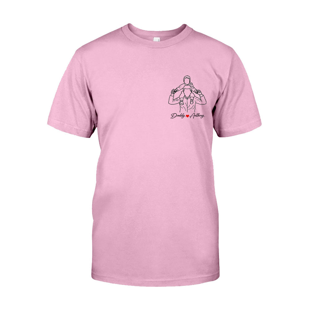 Best Dad Ever - Personalized Father T-shirt And Hoodie