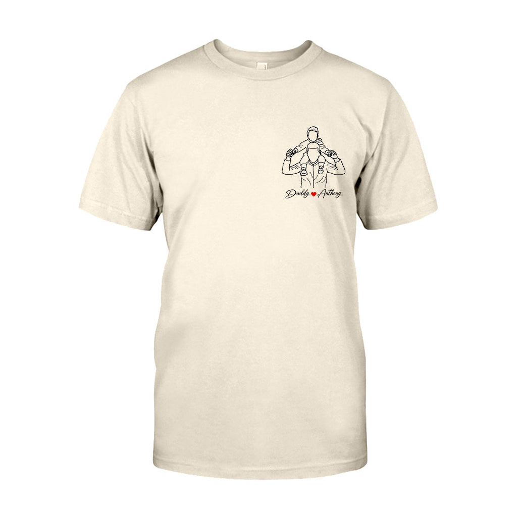 Best Dad Ever - Personalized Father T-shirt And Hoodie