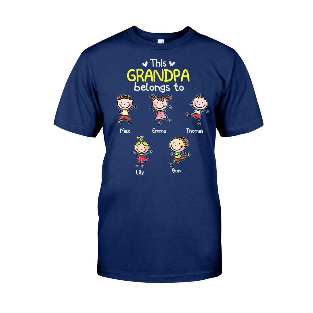 Wir lieben dich – Geschenk für Oma, Papa, Mama, Opa – Personalisiertes T-Shirt und Hoodie