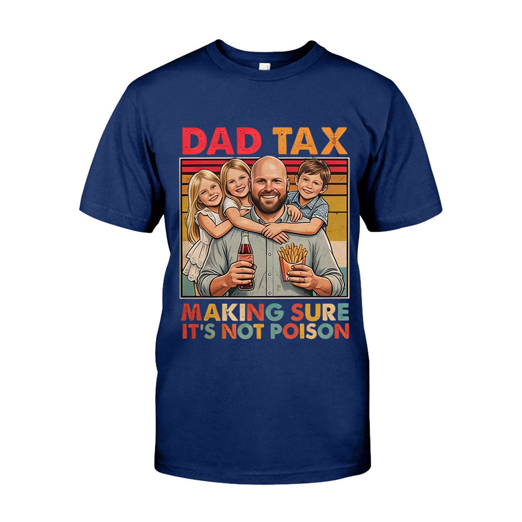 Lustiges Papa-Steuer - Personalisierte Vater T-Shirt und Hoodie