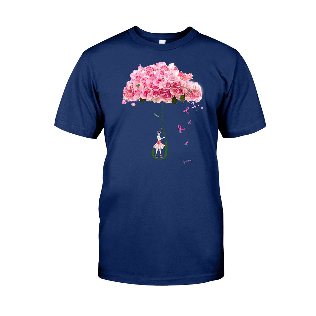 Niemals aufgeben – T-Shirt und Hoodie zur Sensibilisierung für Brustkrebs
