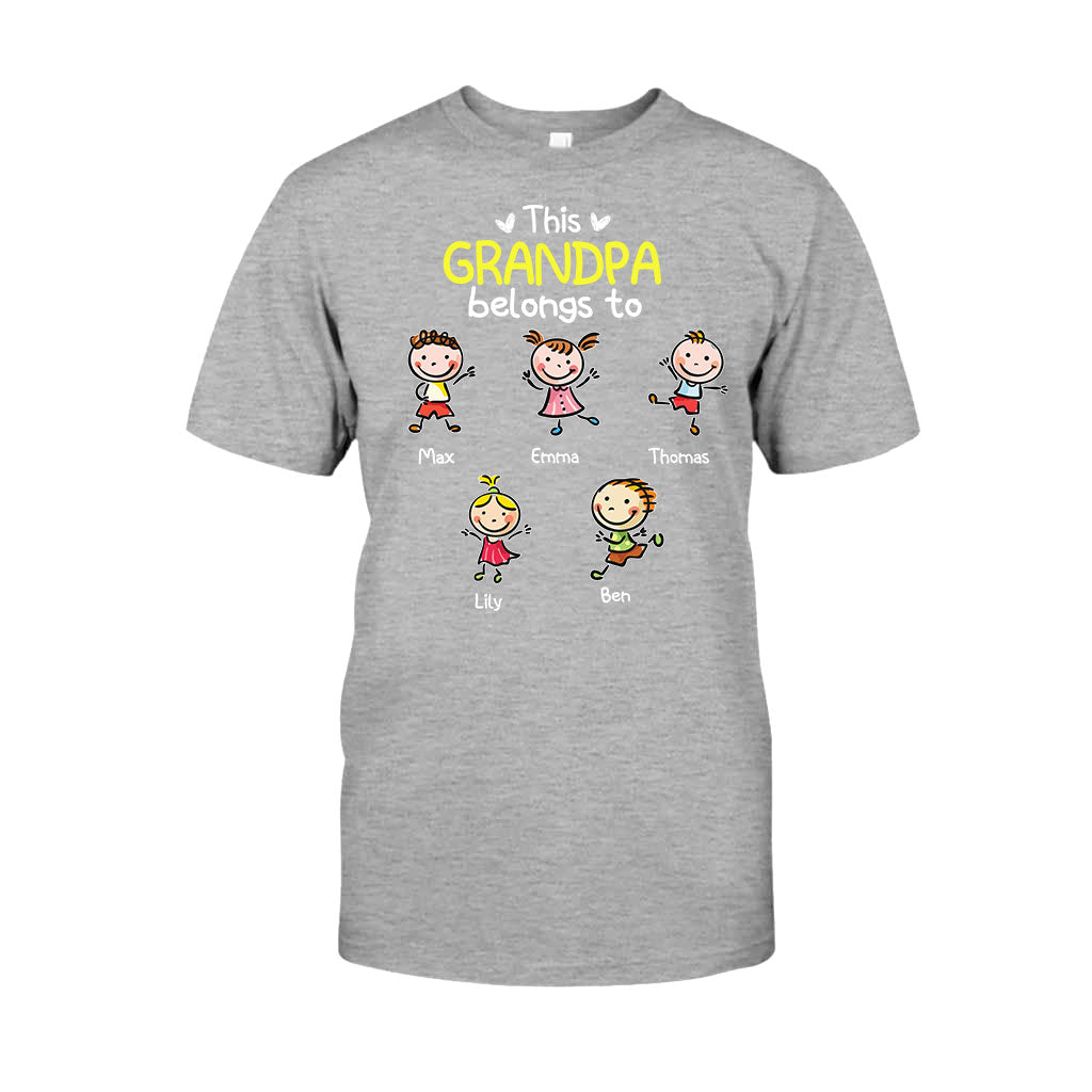 Wir lieben dich – Geschenk für Oma, Papa, Mama, Opa – Personalisiertes T-Shirt und Hoodie