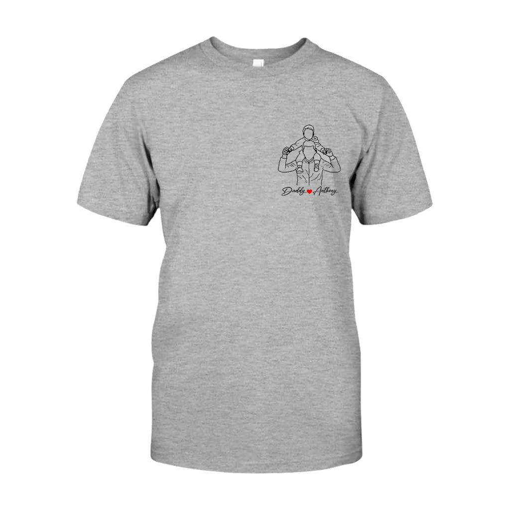 Best Dad Ever - Personalized Father T-shirt And Hoodie