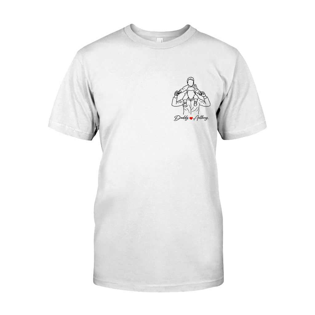 Best Dad Ever - Personalized Father T-shirt And Hoodie