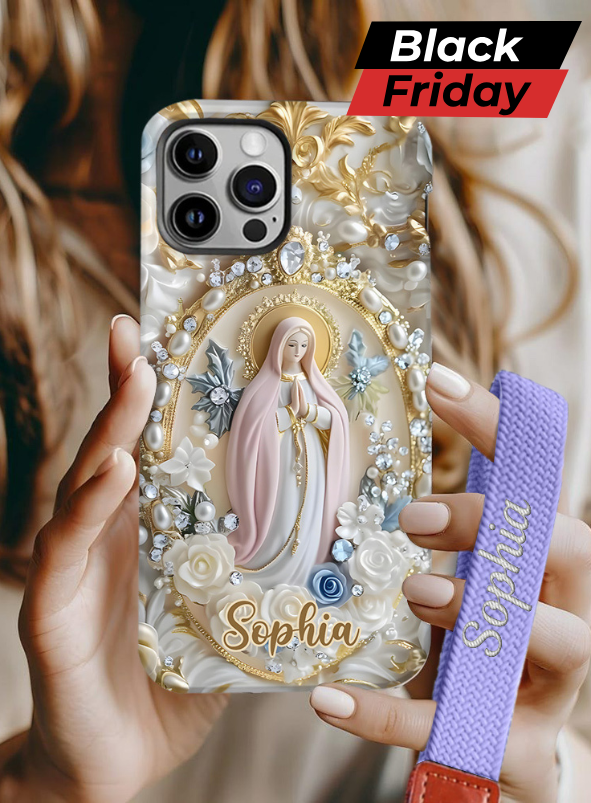 Croyant - Coque de téléphone personnalisée avec impression chrétienne intégrale