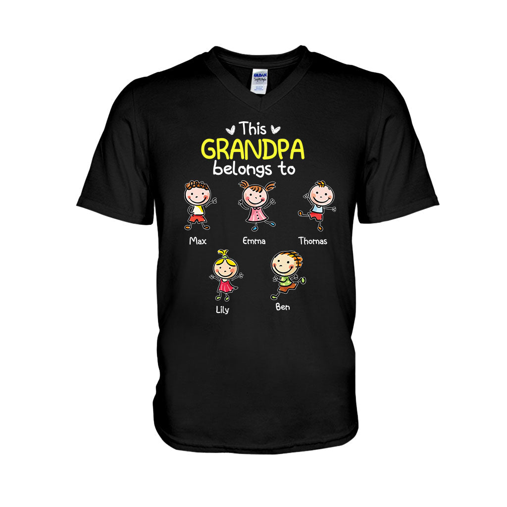 Wir lieben dich – Geschenk für Oma, Papa, Mama, Opa – Personalisiertes T-Shirt und Hoodie
