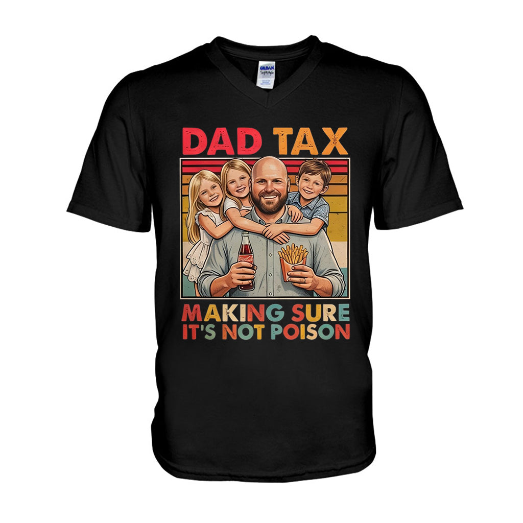 Lustiges Papa-Steuer - Personalisierte Vater T-Shirt und Hoodie