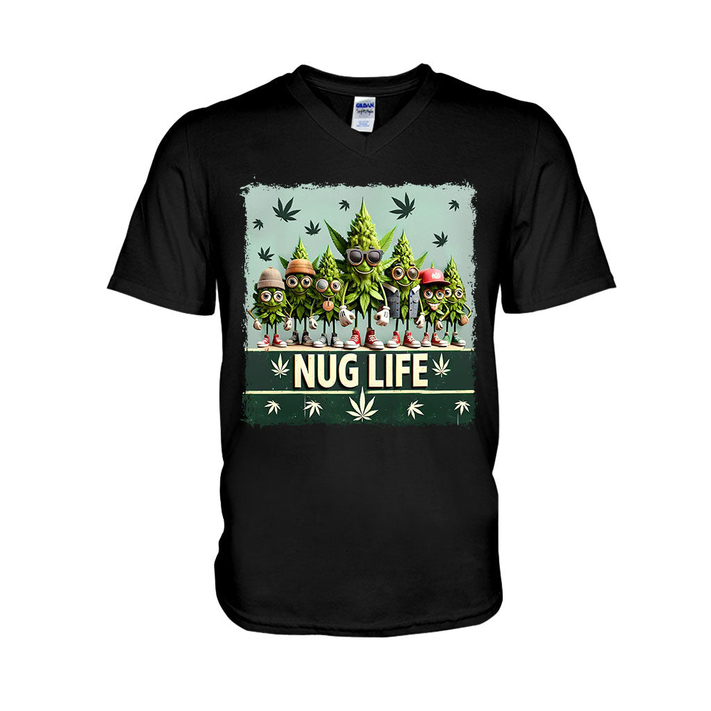 Nug Life - T-shirt et sweat à capuche sur le thème du cannabis