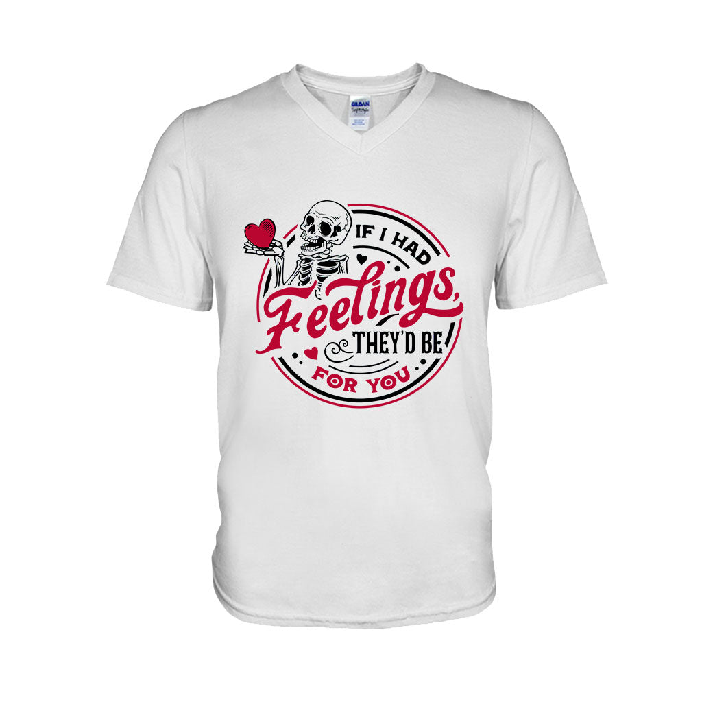 If I Had Feelings They'd Be For You - Couple T-shirt And Hoodie