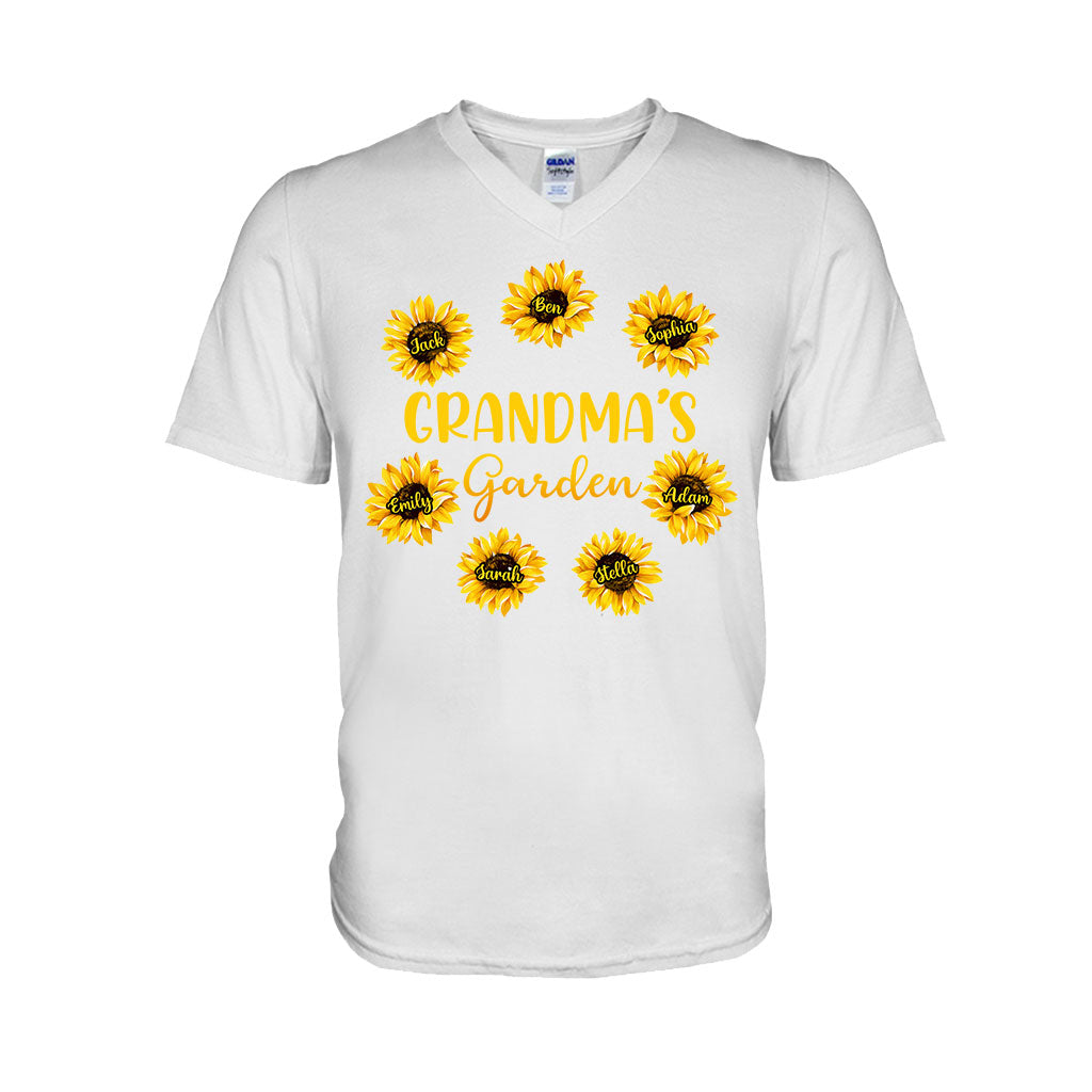 Grandma’s Garden - Gift for grandma, mom, dad, grandpa - Personalized T-shirt And Hoodie