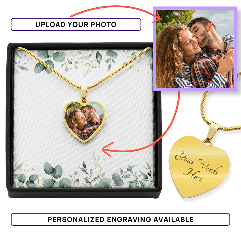Tes ailes étaient prêtes, mais mon cœur ne l'était pas - Collier pendentif cœur commémoratif personnalisé - dth5801