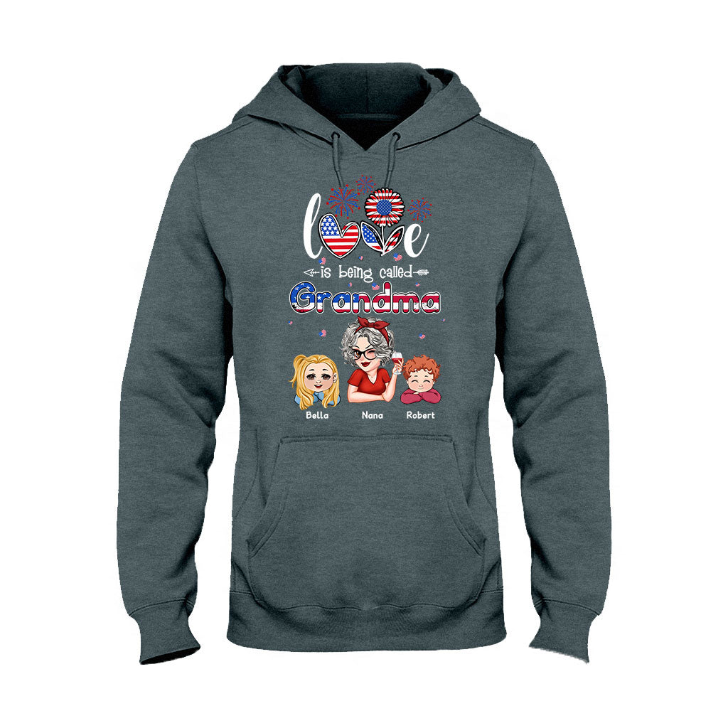 Blessed To Be Called Nana Grandpa Gigi - Personalized Grandma T-shirt And Hoodie