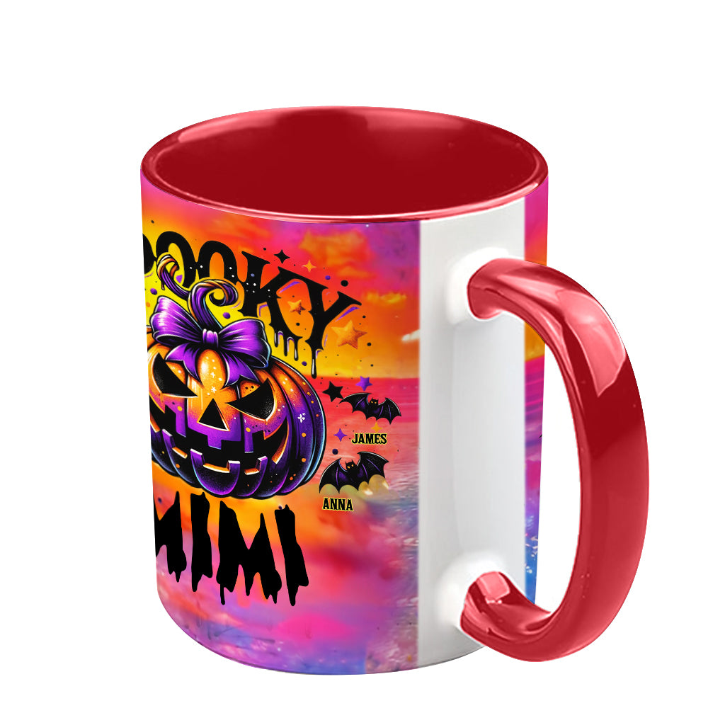 Spooky Grandma - Personalized Grandma Accent Mug