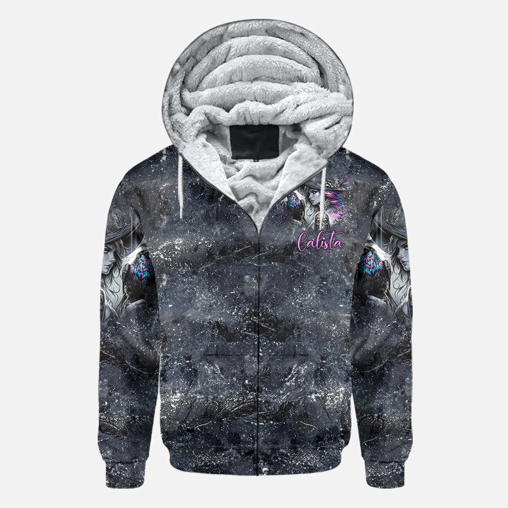 Flying High On Halloween Night - Personalized Witch All Over Shirt