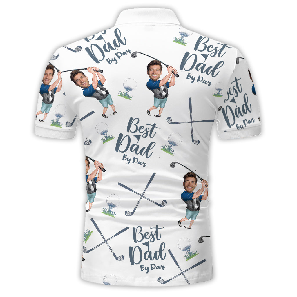 Best Dad/ Pop/ Grandma... By Par - Personalized Golf Polo Shirt