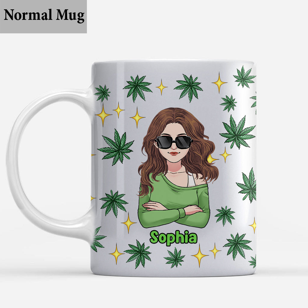 Immer einen gerollt dabei – personalisierter Weed-Becher