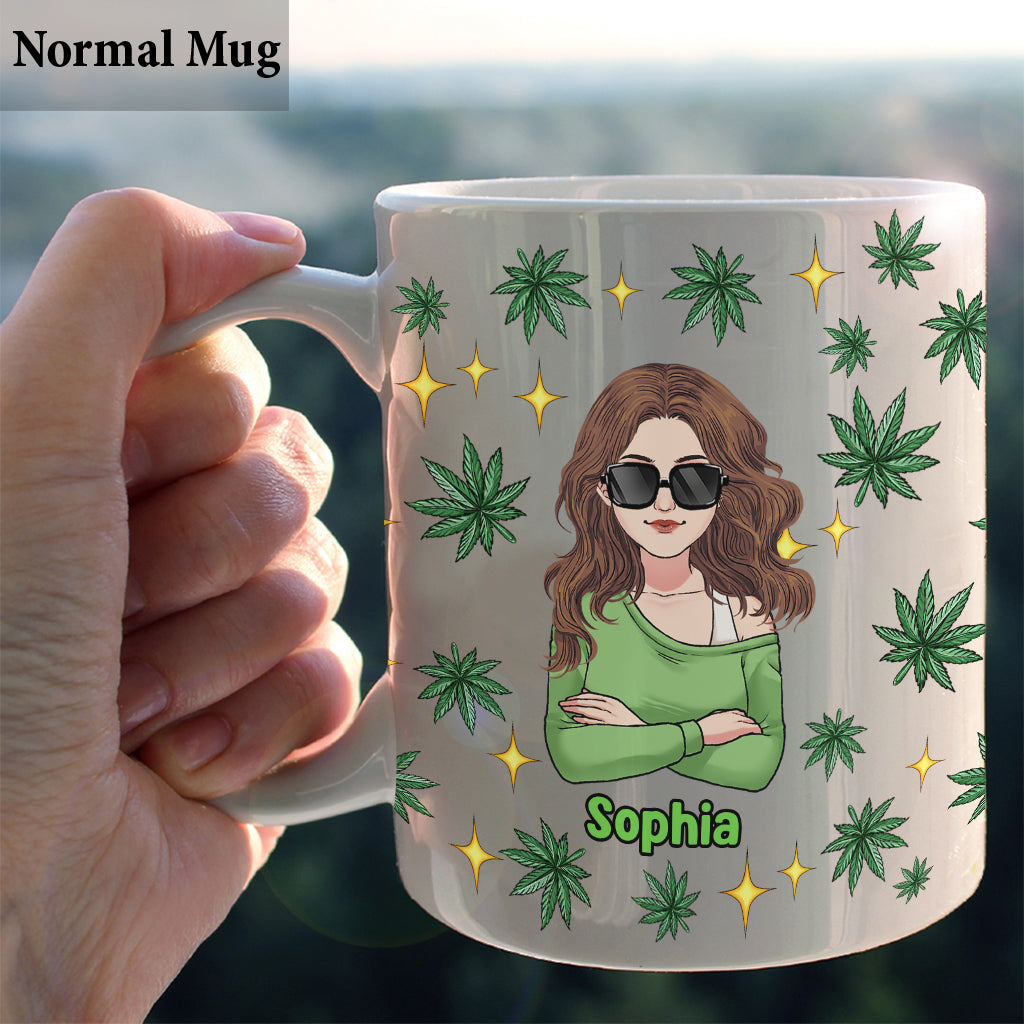 Immer einen gerollt dabei – personalisierter Weed-Becher