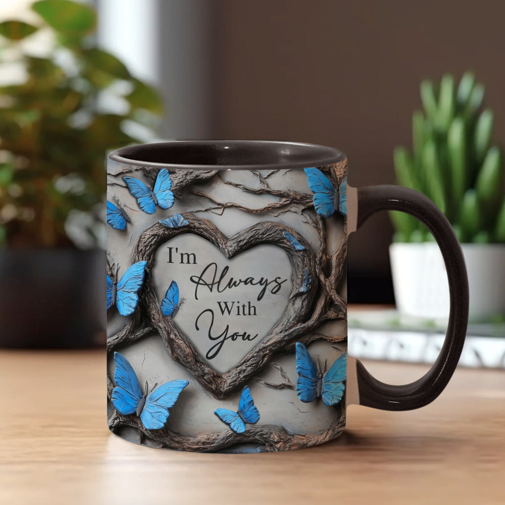 I'm Always With You - Personalized Memorial Accent Mug
