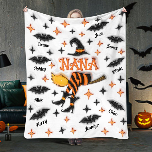 Nana Liffe/ Grandma Life/ Mama Life... - Personalized Grandma Blanket