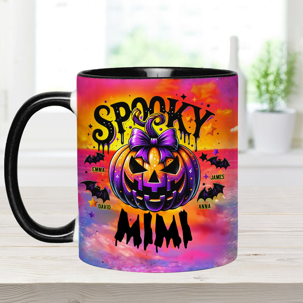 Spooky Grandma - Personalized Grandma Accent Mug