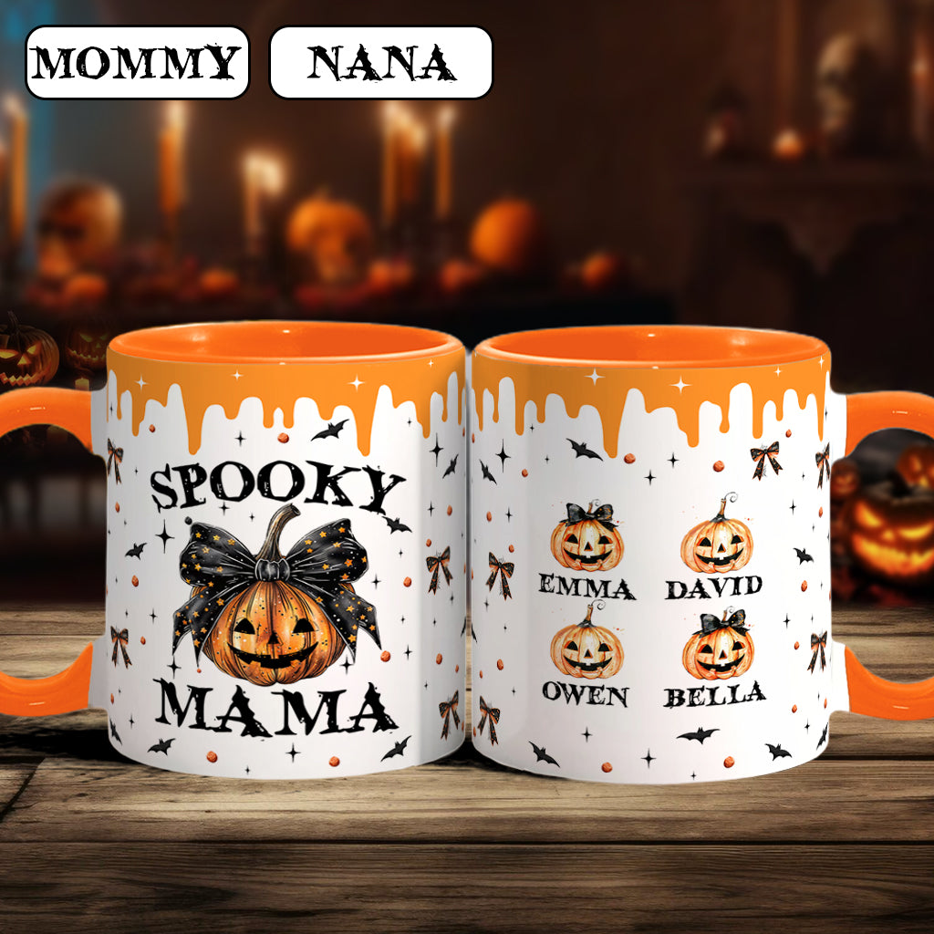 Spooky Mama - Personalized Mother Accent Mug
