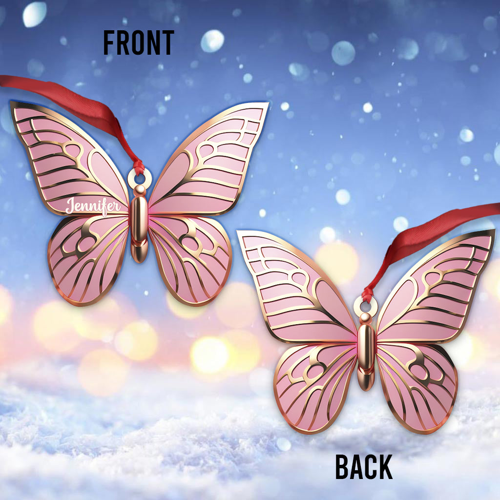 Papillons d'amour - Ornement papillon personnalisé