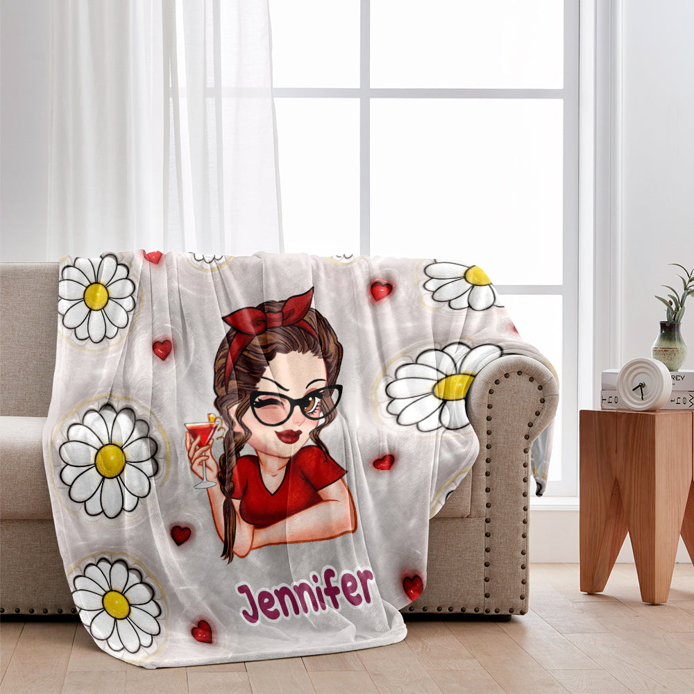 Ich gebe mein Bestes – personalisierte Decke