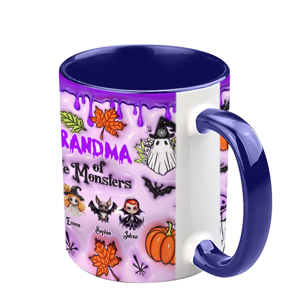 Oma der kleinen Monster – Personalisierte Tasse mit Oma-Akzent