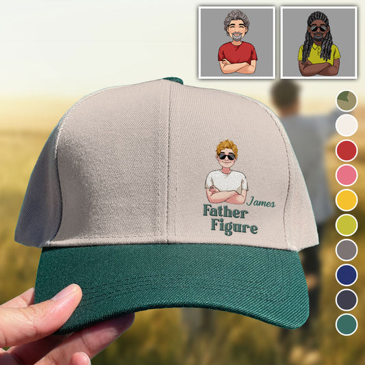 Father Figure - Personalized Father Classic Cap